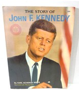 The Story of John F. Kennedy. By Earl Schenck Miers. 1964 Wonder Books C... - £3.87 GBP