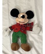 Disney Store Mickey Mouse 17&quot; Plush 2012 Christmas Holiday - €17,89 EUR