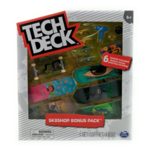 Tech Deck Toy Machine Skateboards Sk8shop Bonus Pack Fingerboards NEW - $29.69