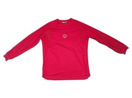 Nike 1972 crest logo Red long-sleeve soccer goalie shirt Mens Size 2XL  - £14.68 GBP