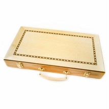 LPG Wooden Folding Backgammon Case 45cm - £69.71 GBP