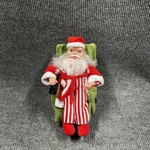 MR CHRISTMAS Animated Reclining Santa Claus &amp; Motion Activated Snores Whistles - £44.75 GBP