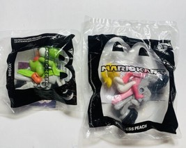 McDonald&#39;s Happy Meal Nintendo Mario Kart Yoshi Peach Set #4 #3 Set, New In Bag - £15.65 GBP