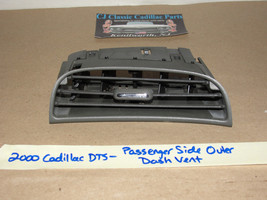 Oem 2000 Cadillac Deville Dts Right Passenger Side Outer Dash Vent - Dark Gray - $45.53