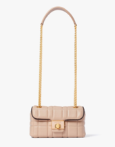 Kate Spade Evelyn Quilted Small Shoulder Leather Convertible Crossbody ~NWT~ - £196.25 GBP