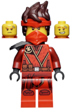 Lego Kai Ninjago Mask Hair with Bandana  Island Minifigure71748 71747  1... - $8.17