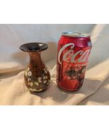 Royal Doulton Lambeth 4 In Bud Vase Flower Pine Hand Painted Stoneware - $3,237.49 MXN