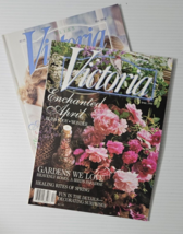 Lot of 2 Vintage Victoria Magazine April/May  1998 Issue, Hearst Magazines - £12.08 GBP