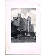 VINTAGE Rochester Castle &amp; Keep Tourist Guide England 1953 - $2.96