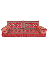 5 pcs SPONGE Filled Sofa Cushion pillows Lounge Couch Corner Set Ottoman... - $7,284.44 MXN