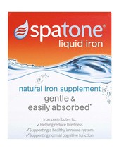 Spatone Natural Liquid Iron Supplement Original 25ml Sachets x 14 - £9.81 GBP