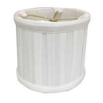 Royal Designs, Inc. English Box Pleat Round Chandelier Shade CS-209BG, Beige, 4. - £12.58 GBP