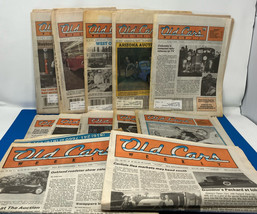 OLD CARS WEEKLY NEWS &amp; MARKETPLACE, NEWSPAPERS 1989 Lot of 12, Jan - April - $35.96