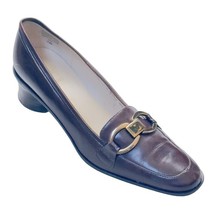 JOAN &amp; DAVID 365 COMFORT Loafer Brown Leather Women&#39;s Size 7.5 - £21.15 GBP