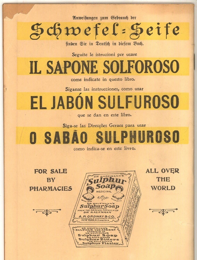 Dr Kaufman’s Sulphus Bitters antique advertising booklet patent medicine ephemer Item image 2
