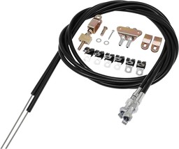 Parking Brake Cable Universal Adjustable Emergency Parking Brake Cable Kit Fits - £52.92 GBP