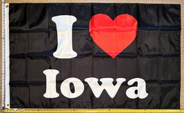 Iowa Flag Dorm State Beer America Man Cave Flag 3X5 Ft Polyester Banner USA - $15.99