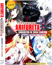 ANIME DVD Arifureta Shokugyou De Sekai Saikyou Season 1+2(1-25End)Eng Dub - £26.85 GBP