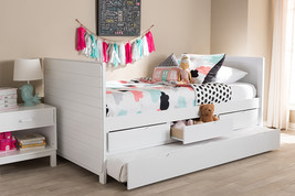 Emeline White-Finished Daybed w/Trundle - $671.00