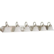 Volume Lighting V1346-33 Vanity Fixture 6-Light 48&quot; Brushed Nickel - £95.14 GBP