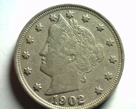1902 LIBERTY NICKEL EXTRA FINE XF EXTREMELY FINE EF NICE ORIGINAL COIN B... - £26.67 GBP