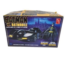  AMT Batman Batmobile Plastic Model Kit 1/25 Scale w/ Resin Batman Figure - £9.41 GBP