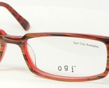 OGI 7116 311 Bunt Rot Brille Brillengestell 52-17-135mm Deutschland - £60.57 GBP