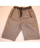 Boy&#39;s Arizona Soft Shorts Drawstring Stretch Waist SMALL Mouse Grey NEW - £13.46 GBP