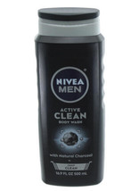 NIVEA FOR MEN Body Wash Active Clean 16.9 oz - £3.87 GBP