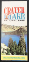 1971 Crater Lake National Park Oregon Vacation Flyer Brochure Travel Souvenir - £11.14 GBP