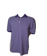 Rare Tommy Hilfiger Golf Polo Shirt Purple White Striped Buzz Off Mens S... - £7.41 GBP