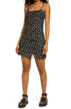 Nordstrom BP. Womens Y2K Style Mesh Mini Dress Black Floral Print Junior... - £22.02 GBP