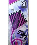 X-Kites StuntDiamond 30&quot; Magenta Dual Control Kite - New! - £10.19 GBP