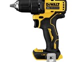 DEWALT ATOMIC 20V MAX* Cordless Drill, 1/2-Inch, Tool Only (DCD708B) - $122.80