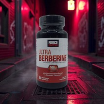 Force Factor Ultra Berberine 500mg, Cinnamon for Blood Sugar Exp 11/2027 - $297.14 MXN