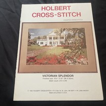 Victorian Splendor  Holbert Counted Cross Stitch Pattern 1992 - £3.72 GBP