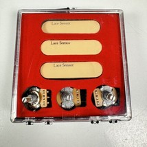 Lace Sensor Red Silver Blue Set For Stratocaster Guitar Loaded Pickups - £172.07 GBP