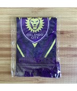 Orlando City Scarf Gold &amp; Purple One Size Unisex Fringe Trim - NEW - $19.03 CAD