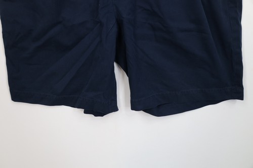 Vintage 90s Polo Golf Ralph Lauren Mens 34 Faded Crest Chino Shorts Blue Cotton Item image 4
