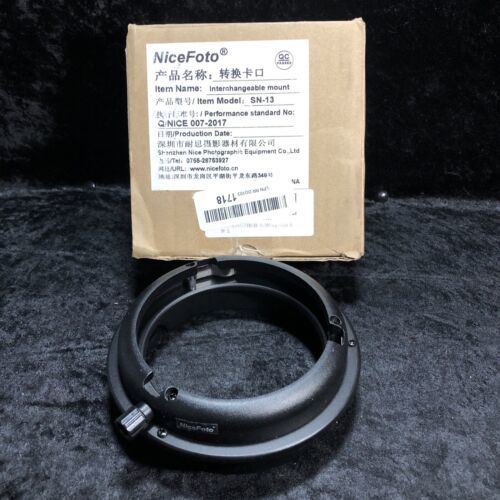 The conversion mount is used for Neos Ai flash to convert to Baorong mou... - $24.74
