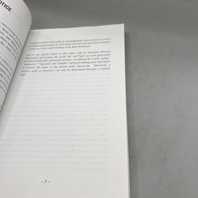 Anatomy of Interrogation Themes : The Reid Technique of Interview Item image 8