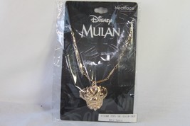 Disney Necklace (new) MULAN - GOLD DRAGON HEAD - 30&quot; - 32&quot; ADJ - $19.59