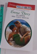 an offer she can&#39;t refuse by emma darcy paperback novel good - £4.74 GBP