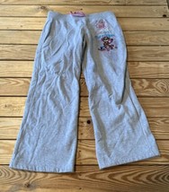 Bobby Jack Girl’s Wide Leg Sweatpants size XL Grey S7x1 - £14.98 GBP