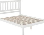 AFI Mission King Platform Bed with Open Footboard and Turbo Charger in W... - $897.99