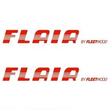 Fleetwood Flair RV Trailer Decals (Set Of 2) – OEM New Oracle - $54.99