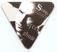 Sting Backstage Pass After Show 1996 World Tour Vintage Pop Rock Police Cloth - £8.54 GBP