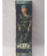 SCIP Combat Nurse In Camo Scrubs 11” Figure - New With Box - Medline Nur... - $21.98