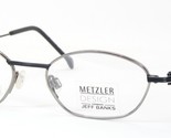 Jeff Banks Par Metzler B474 141 Argent/Noir Unique Rare Lunettes 47-17-1... - $85.73