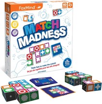 Match Madness Board Game Dual Mode Visual Recognition Matching Board Game Fast P - £37.10 GBP